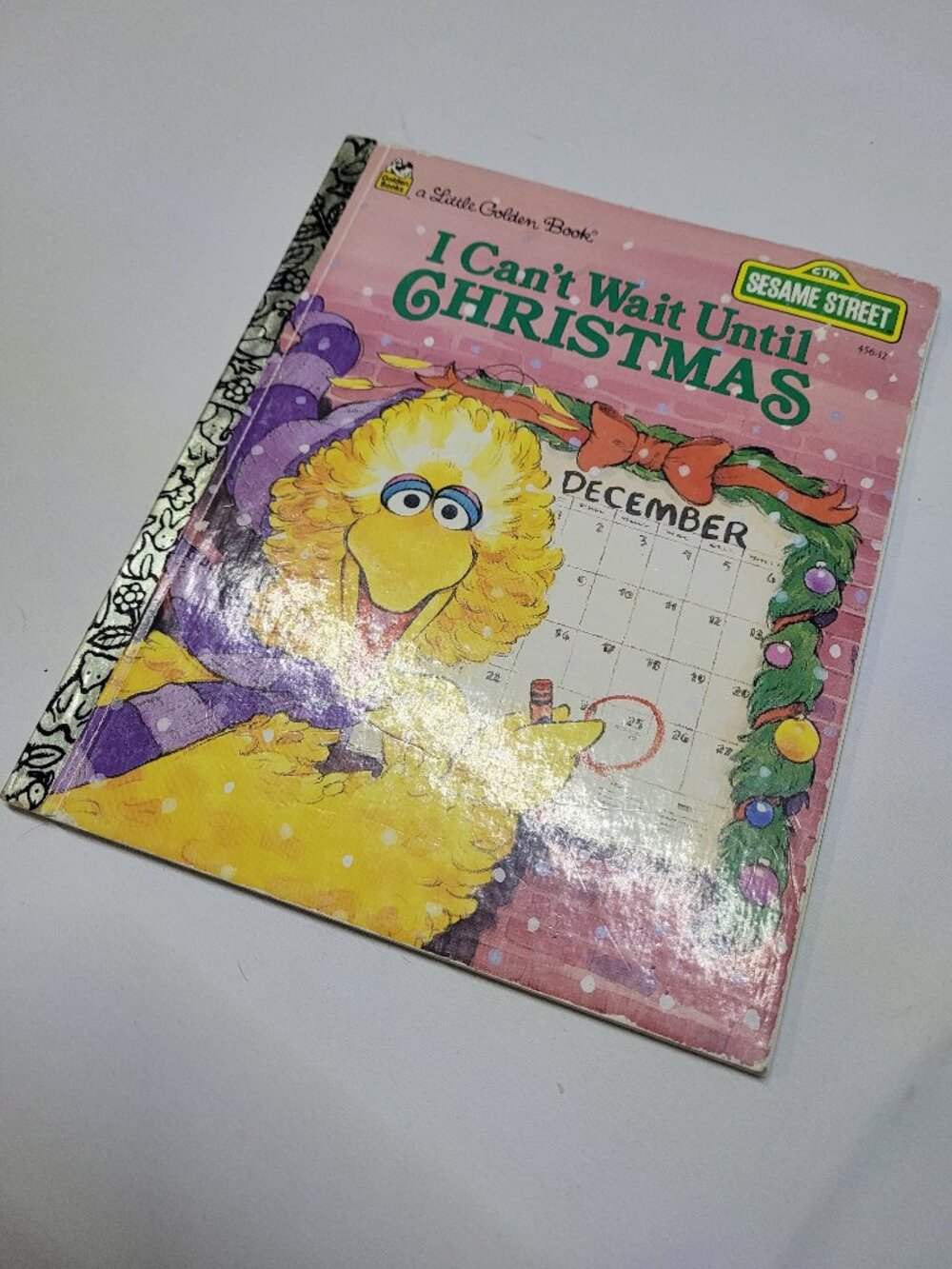 Sesame Street I Can't Wait Until Christmas Little Golden Book Hardcover